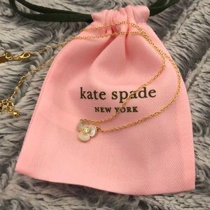 Kate spade floral pendant